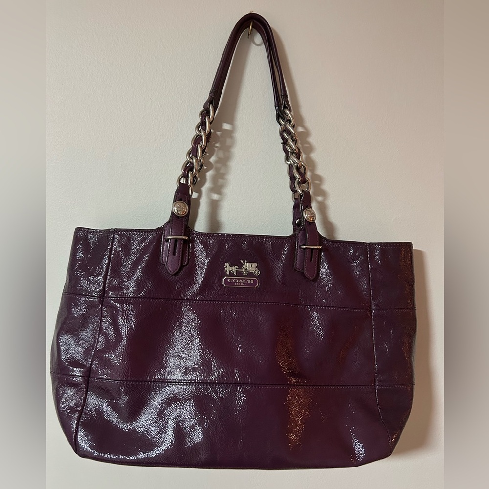 Coach Purple Shoulder Bag